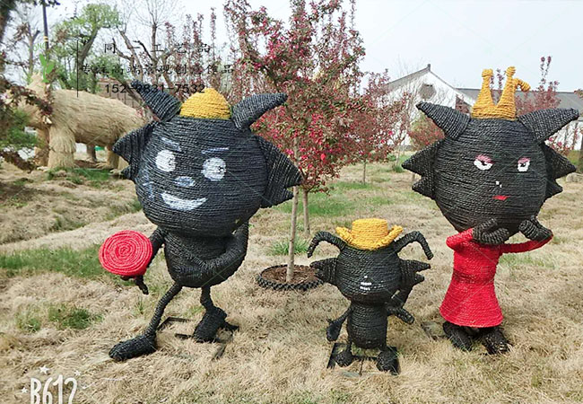 稻草工藝品海棠節(jié)