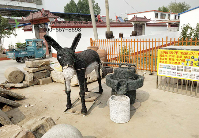 稻草工藝品美麗鄉(xiāng)村案例圖
