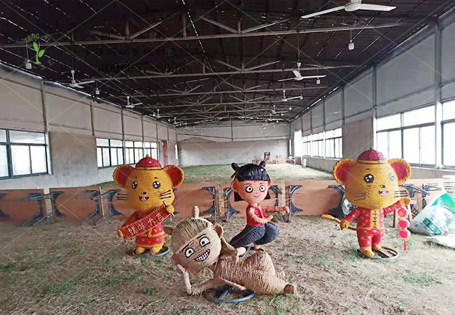 稻草工藝品案例滁州案例 稻草工藝品案例滁州案例