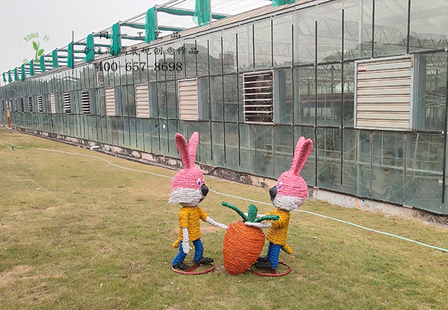 深圳大觀園景區(qū)稻草工藝品案例